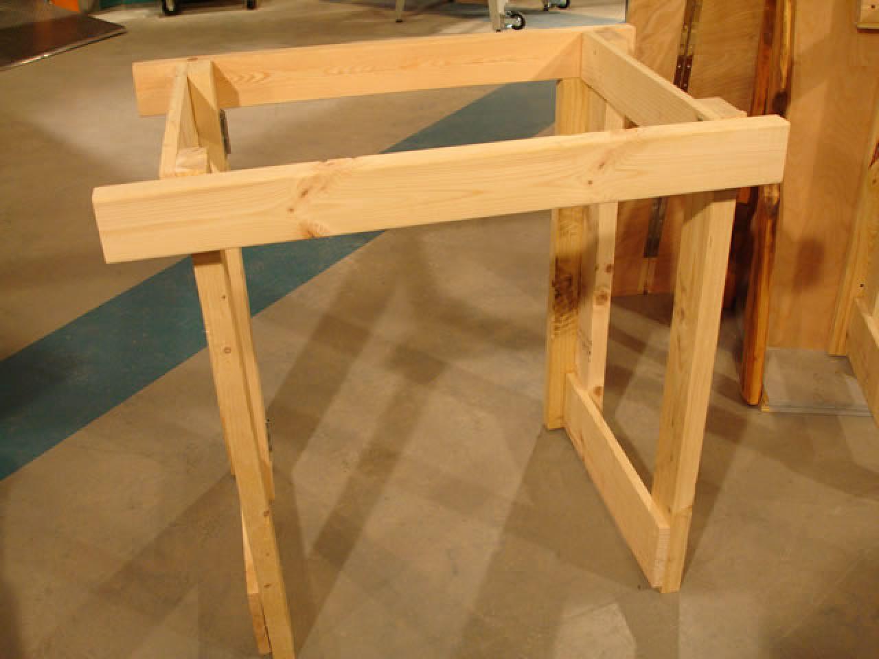 How To Make A Fold Down Workbench How Tos Diy