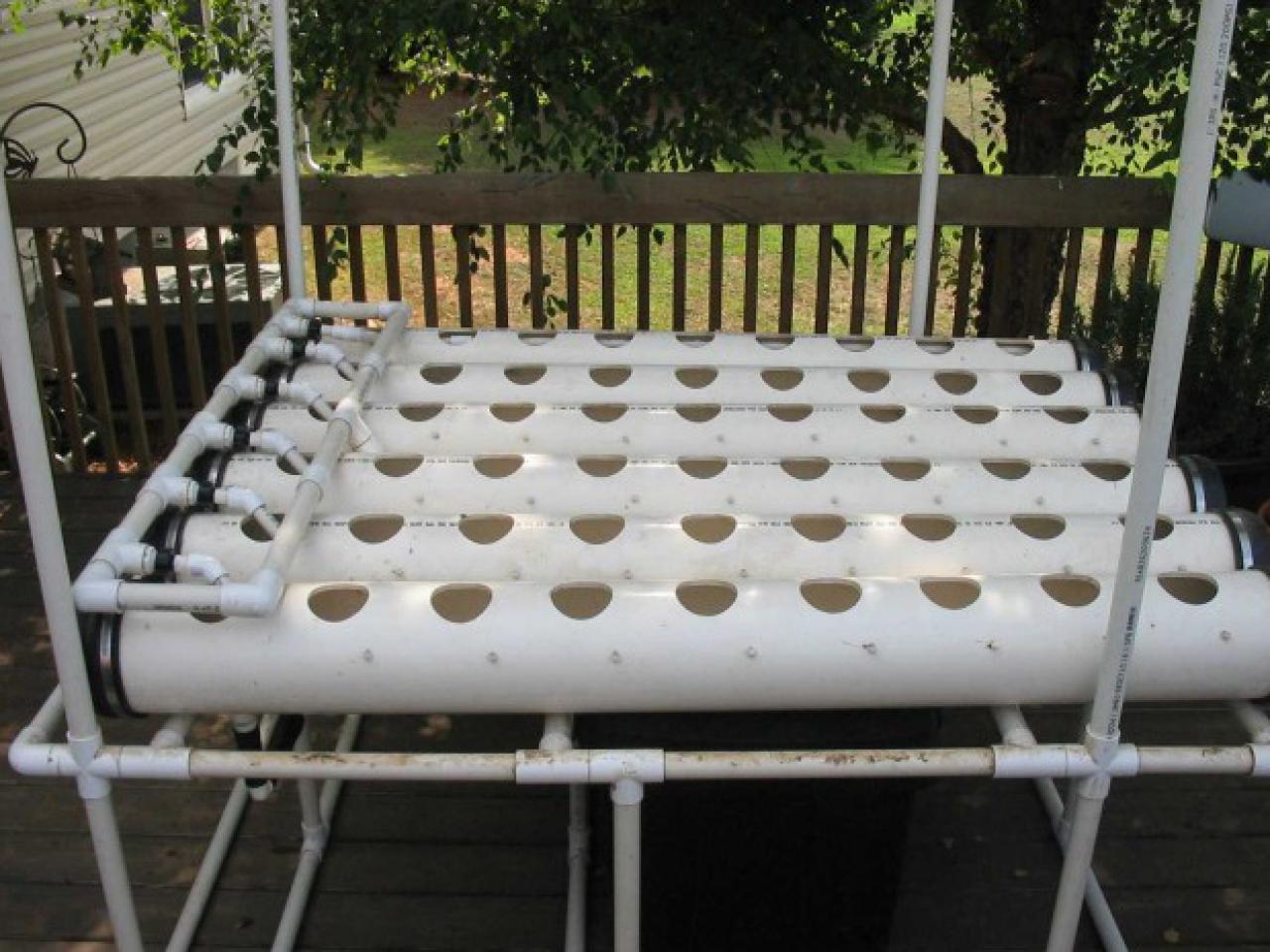 Pvc Pipe Hydroponics Diy : Diy Hydroponic Pvc Pipe System With Complete ...