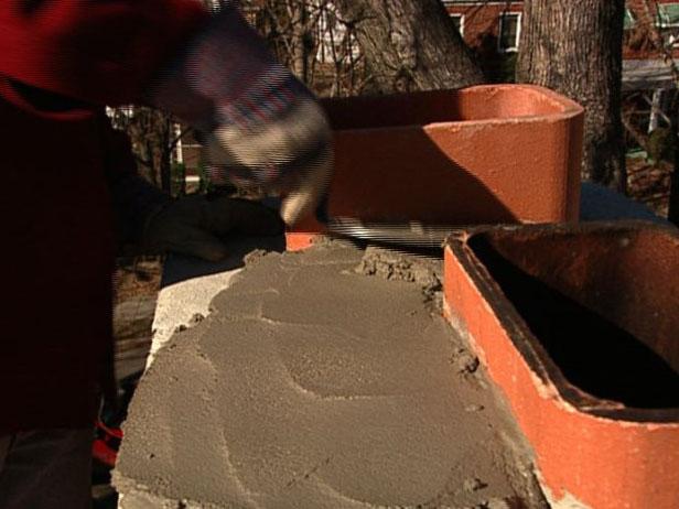 How To Repair Chimney Mortar Tos, Outdoor Fireplace Mortar Repair