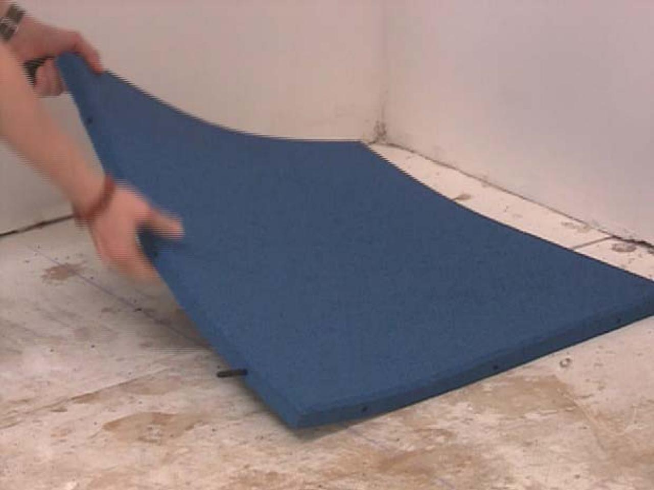 How To Install Rubber Tile Flooring How Tos Diy