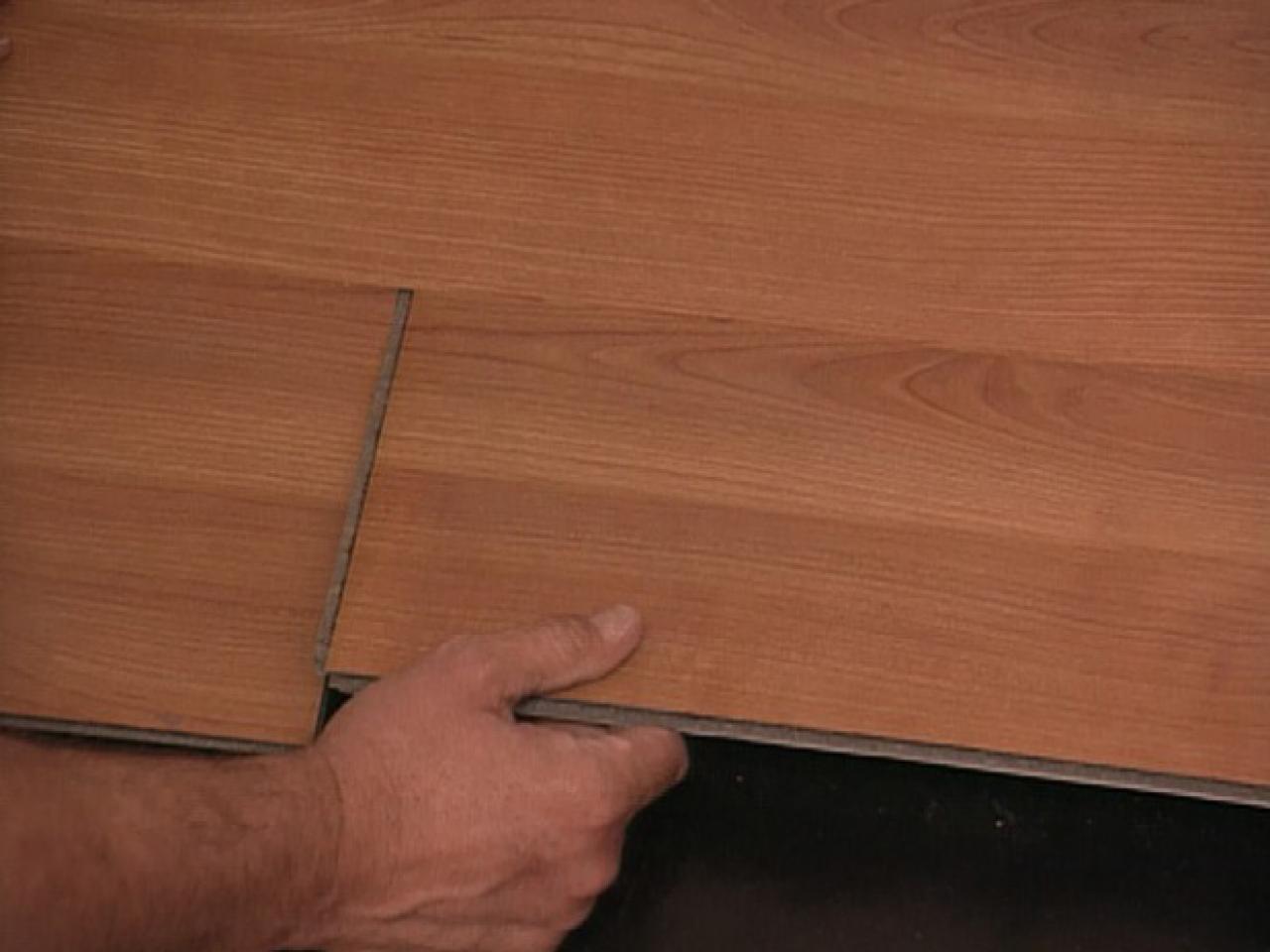 How To Install Snap Together Laminate Flooring How Tos Diy