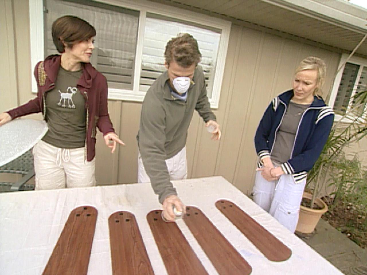 How To Paint A Ceiling Fan How Tos Diy