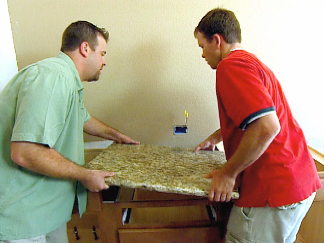 How To Install A Bathroom Countertop How Tos Diy