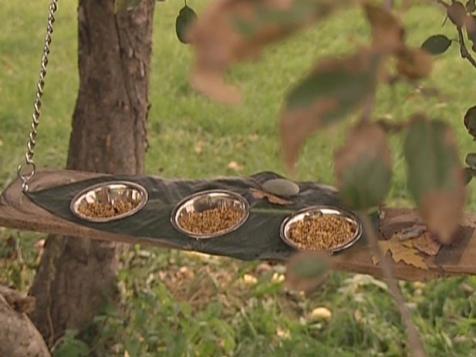 Swingin Bird Feeder Diy