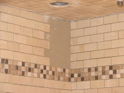 How To Install Tile In A Bathroom Shower Tos Diy - How To Put Bathroom Tiles Back On Wall