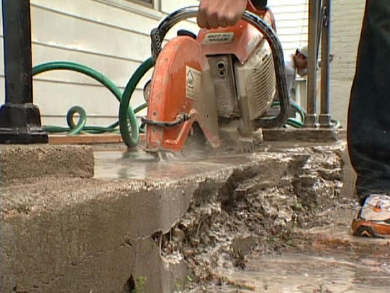 How To Repair Concrete Steps  how-tos  DIY