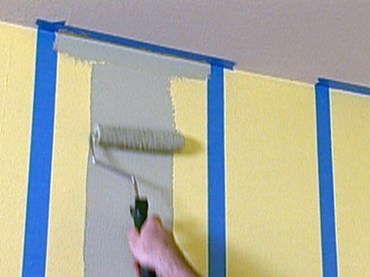 How To Paint Multiple Striped Walls How Tos DIY