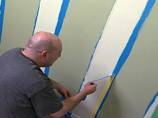 How To Paint Multiple Striped Walls Tos Diy - Best Tape To Paint Stripes On Walls