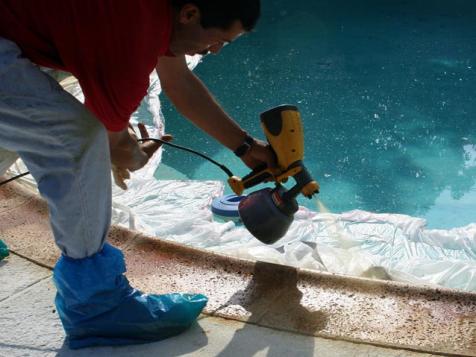 How To Resurface A Pool Patio How Tos Diy