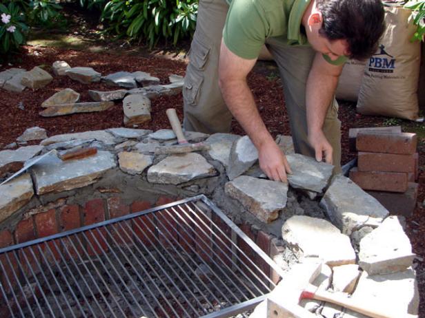 How To Build A Fire Pit And Grill, Homemade Fire Pit Grill