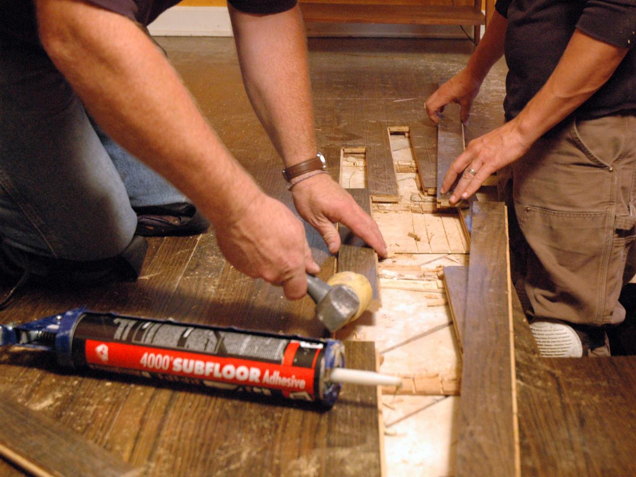 Hardwood Floor Repair