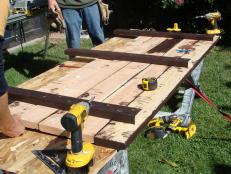 How to Build a King Size Bed Frame | how tos | DIY