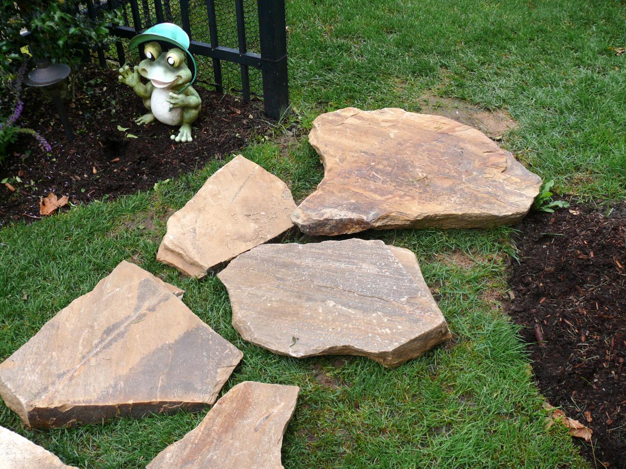 Building A Stone Walkway How Tos Diy