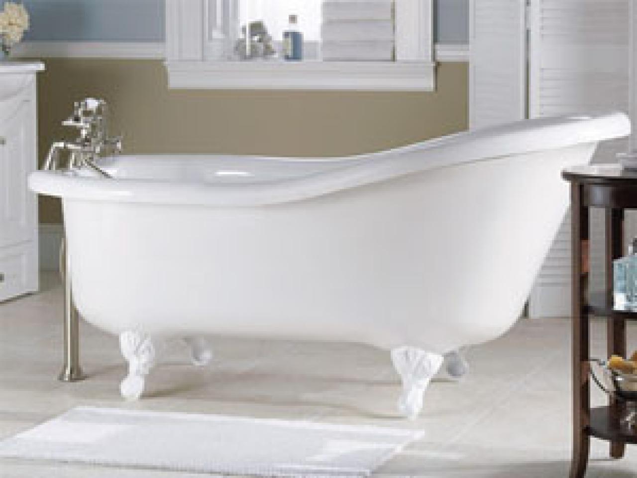 vintage bathtub