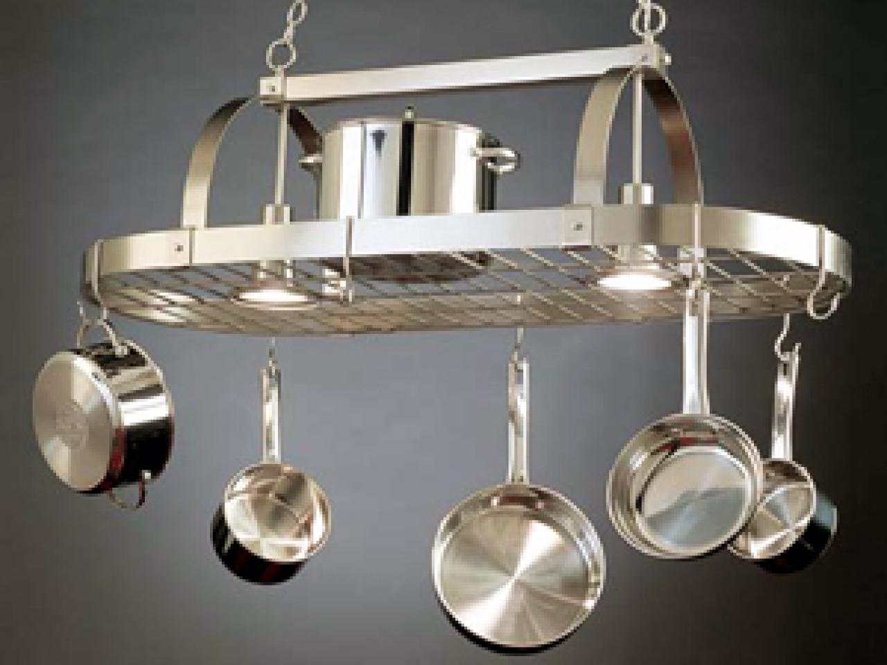 a pot rack in its proper place | diy