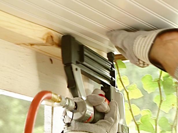 How To Install A Beadboard Ceiling In A Porch How Tos Diy