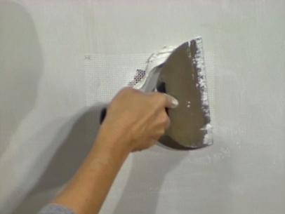 How To Patch Drywall With Fiberglass Mesh Tos Diy - Patch Hole In Drywall With Mesh