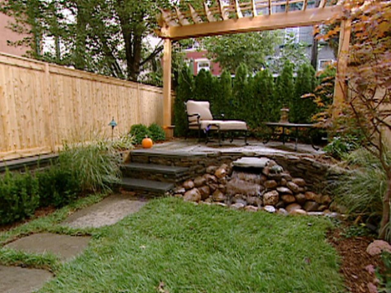 Backyard planting designs