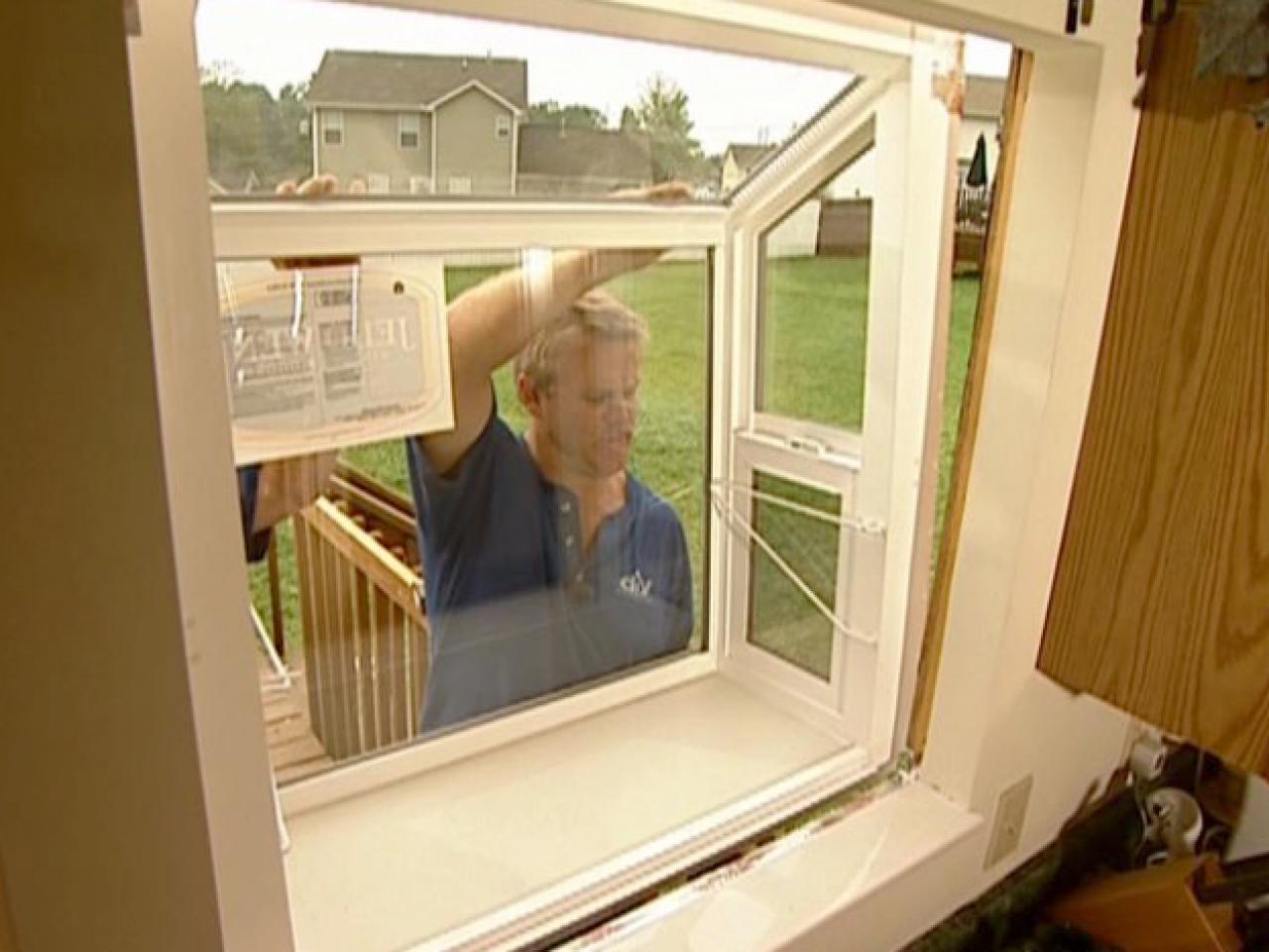 How to Fit and Install a Garden Window | how-tos | DIY