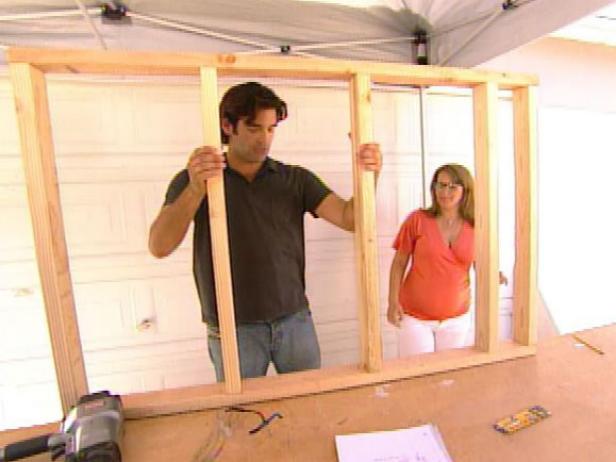 How To Build A Pony Wall Room Divider Tos Diy - Diy Wood Frame Room Divider