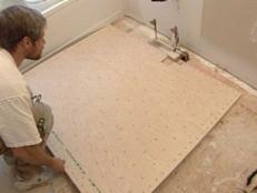 How To Install Linoleum Flooring, How To Lay Lino On Tiles Floor