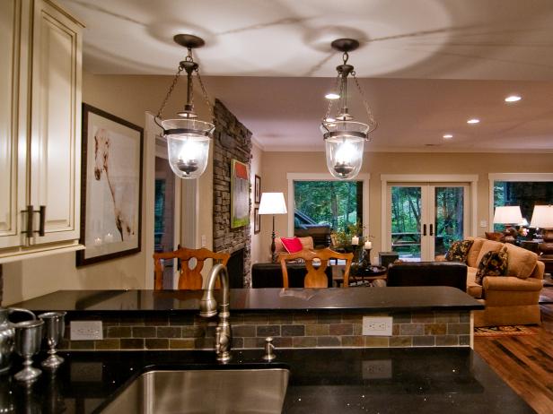 Open Kitchen and Living Room | DIY