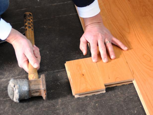 How To Install Prefinished Solid, Hardwood Floor Tapping Block