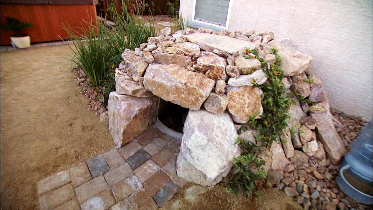 Rock Landscaping Ideas Diy, Stone Cave Landscaping