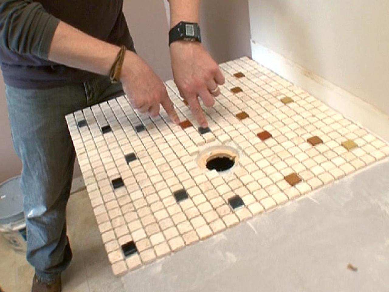 How To Create A Mosaic Glass Tile Countertop How Tos Diy