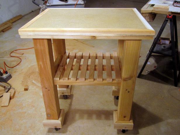 How To Build A Kitchen Cart How Tos Diy