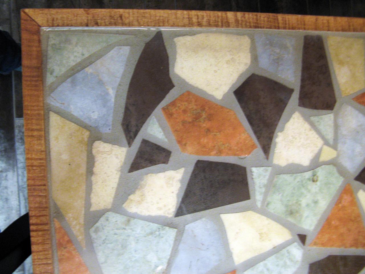 How To Make A Mosaic Tile Tabletop, How To Do A Tile Mosaic