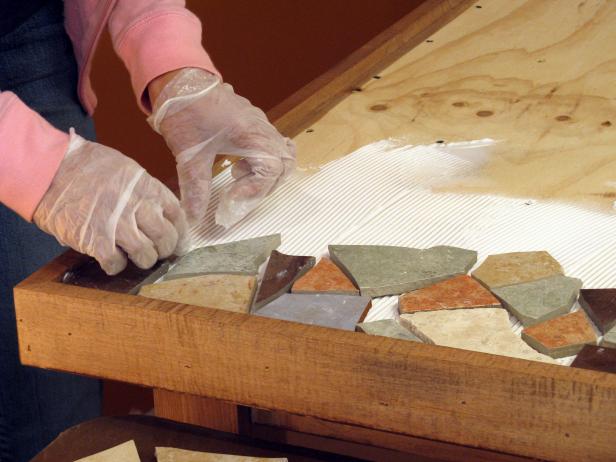 How to Make a Mosaic Tile Tabletop
