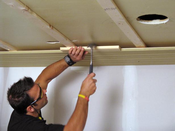 How To Install A Tongue And Groove Plank Ceiling How Tos Diy