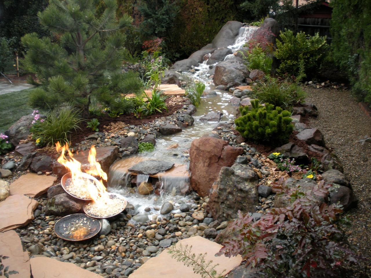 66 Fire Pit And Outdoor Fireplace Ideas, Diy Water Fire Pit