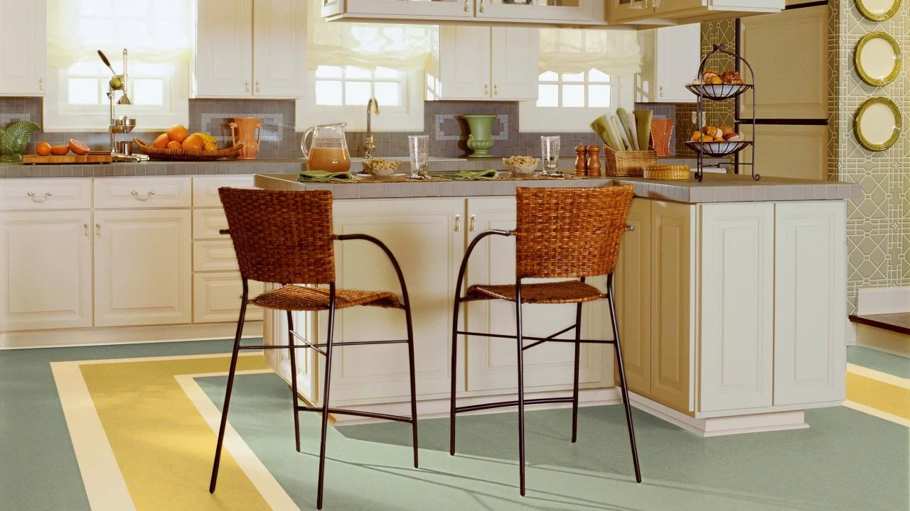 Kitchen linoleum discount