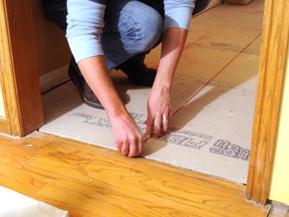 Laying A New Tile Floor How Tos Diy, How To Level Your Floor Before Tiling