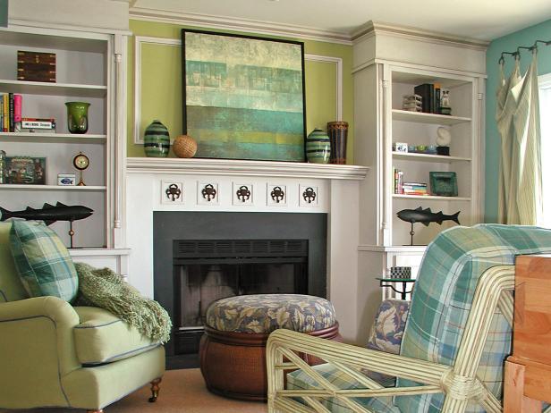 Discover decorating ideas for fireplace mantels including how to build mantel and salvage a mantel at DIYNetwork.com.