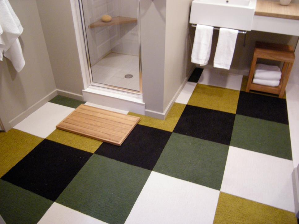 Diy Bathroom Flooring Ideas / Bathroom Flooring Ideas For 2021 Choose Bathroom Flooring / This is a quick way to spruce up a floor on the cheap.