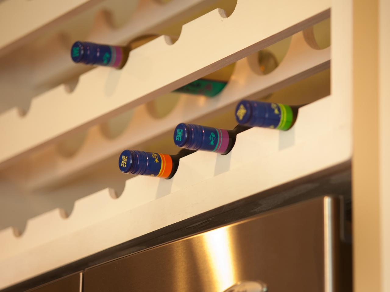 wine bottle inserts for cabinets