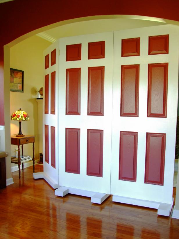 Build A Room Divider To Cover Doorway - Temporary Walls Room Dividers With Door