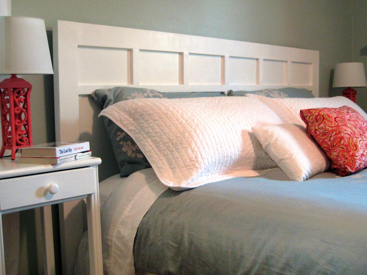How To Make A Simple Cottage Style Headboard How Tos Diy