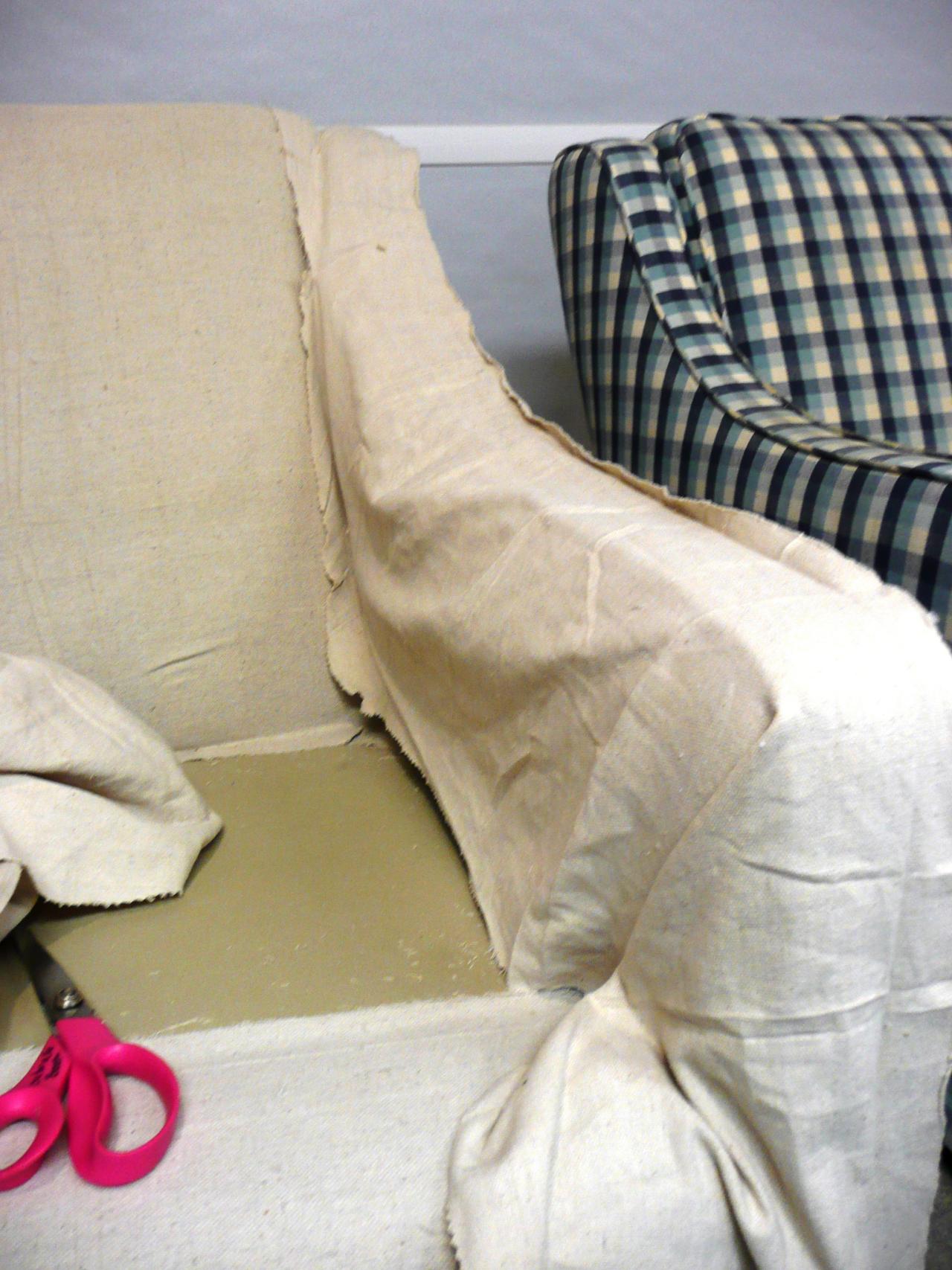 How To Make Arm Chair Slipcovers For Less Than 30 How Tos Diy