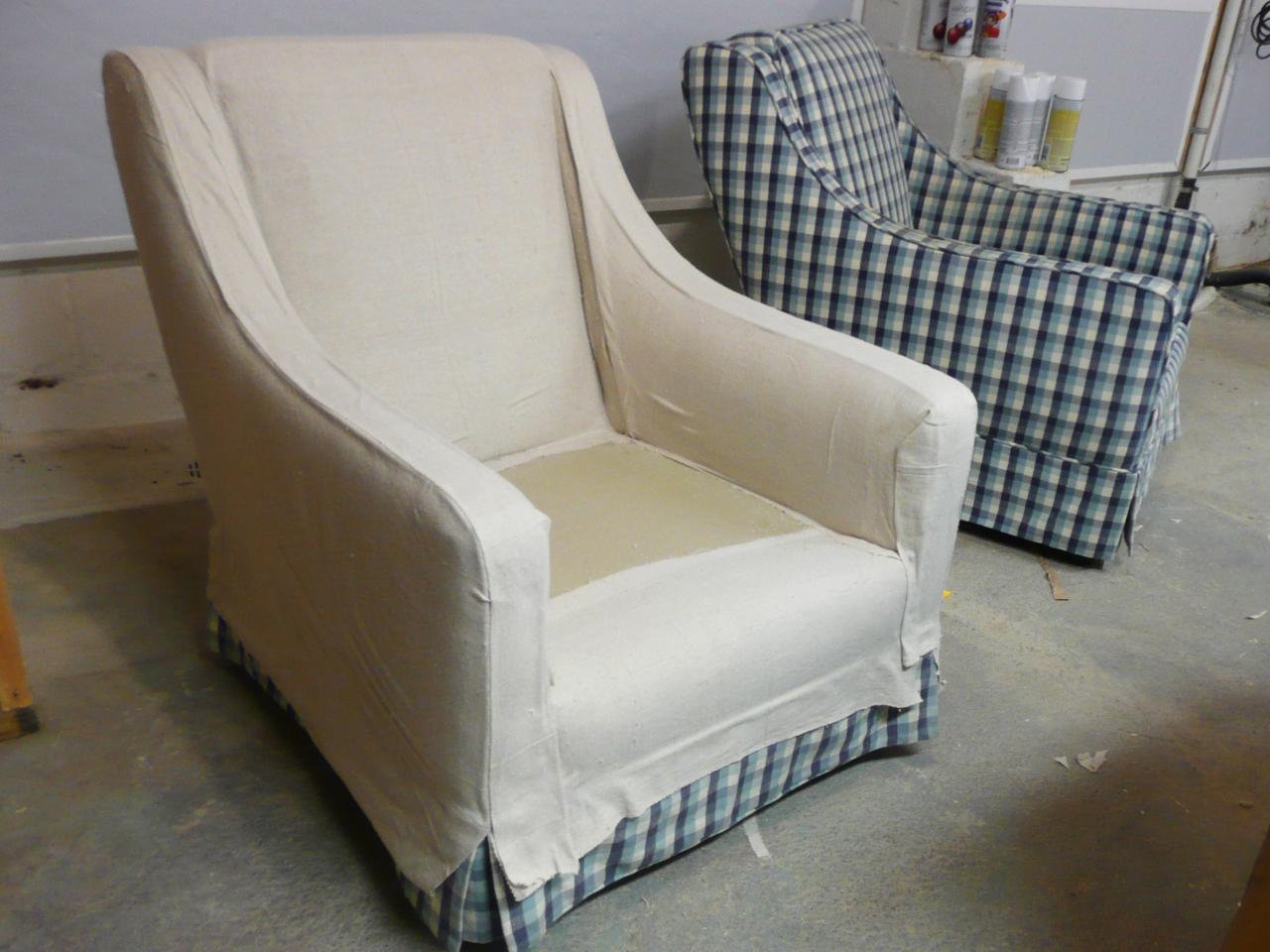 How To Make Arm Chair Slipcovers For Less Than 30 How Tos