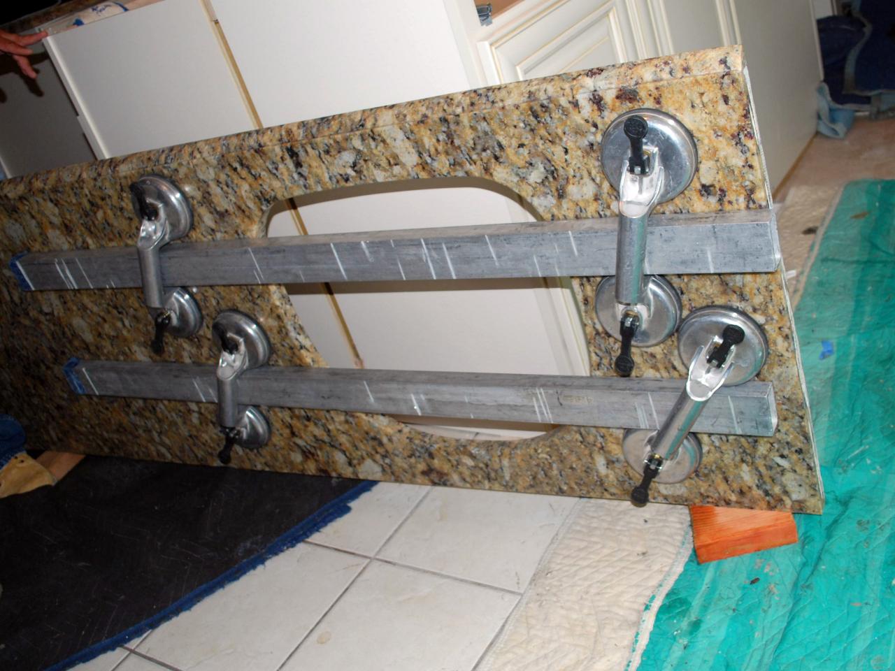 How To Install A Granite Kitchen Countertop How Tos Diy