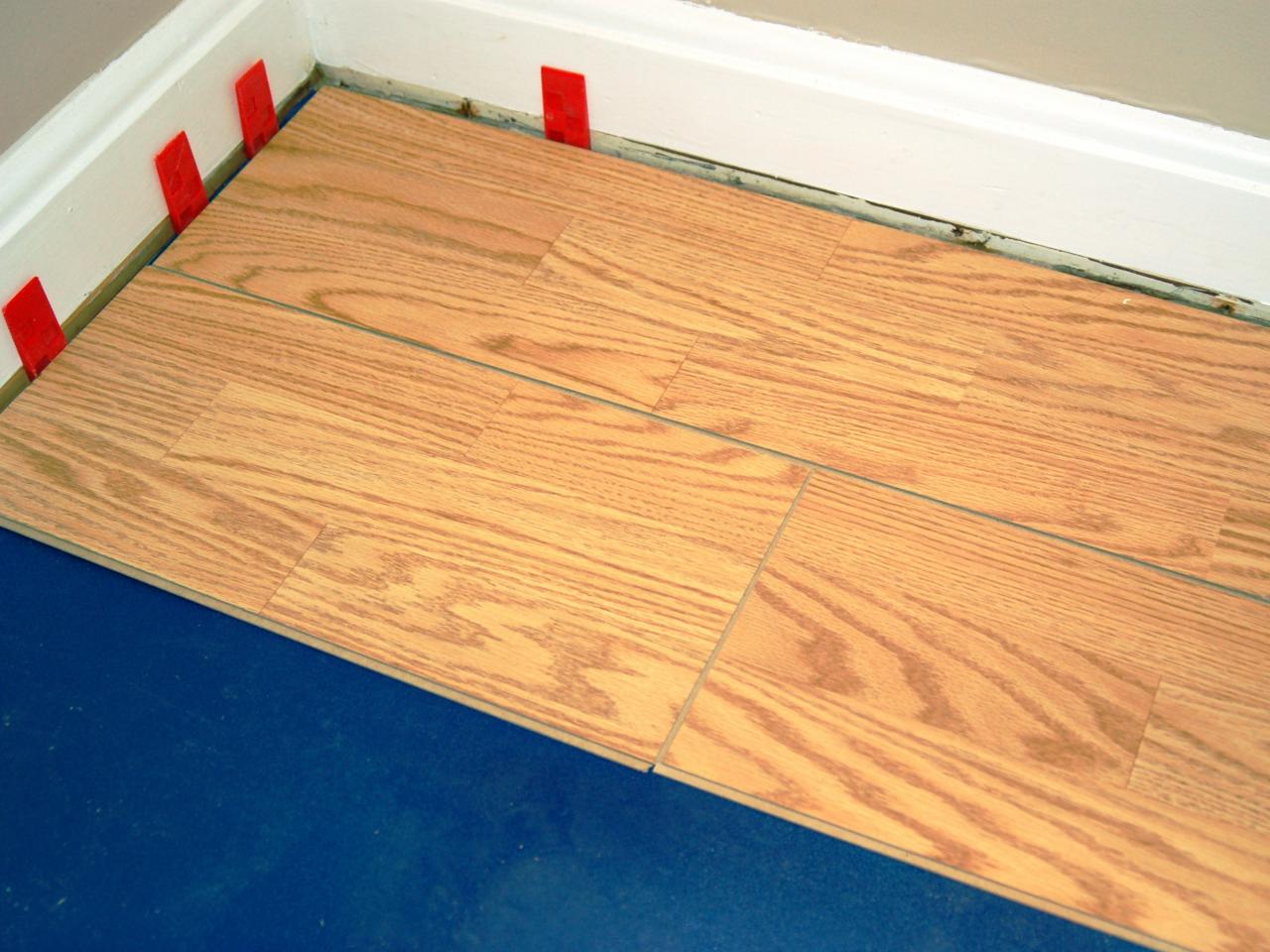 best way to lay laminate flooring