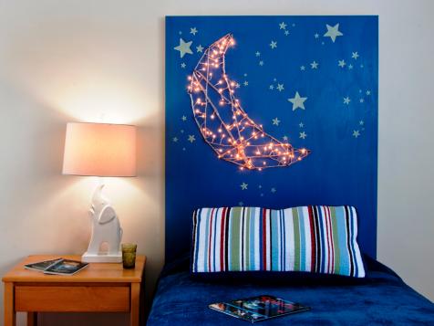 How to Build a Space-Themed Kid's Headboard With Built-In Nightlights