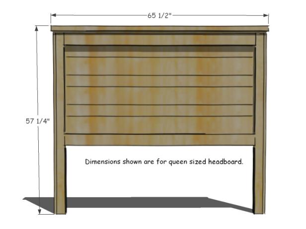 How To Build A Rustic Wood Headboard How Tos Diy