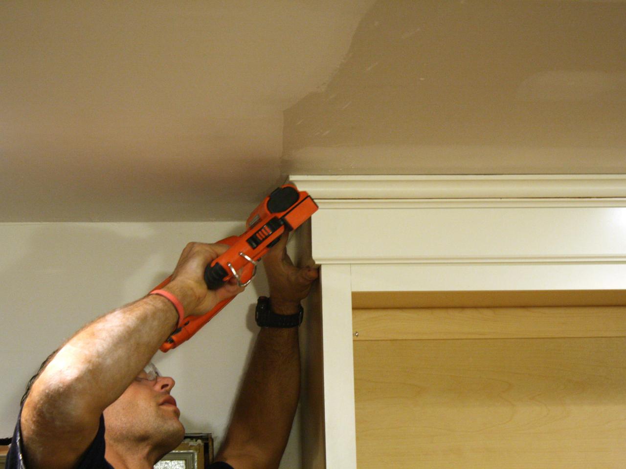 How To Install Cabinet Crown Molding How Tos Diy