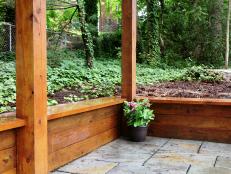Build a Retaining Wall Out of Timber 