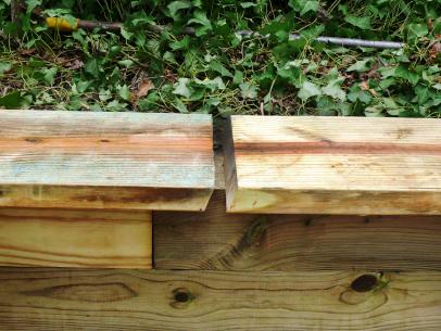 Building A Timber Retaining Wall How Tos Diy - Timber Retaining Wall Deadman Spacing